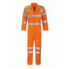Hi vis orange pull apart waistcoat,Rail specification hi vis orange rail spec hi vis orange polycotton coverall GOB PCRTBS e1616876577461
