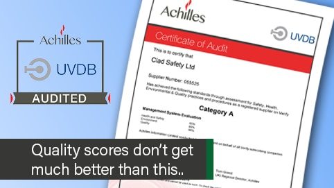 Achilles Verify UK supplier for workwear and ppe to utilities industry