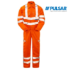 Hi Vis Orange Rail Specification Cargo Trousers rail spec hi vis orange coverall pulsar GPB PR339 e1616876133873