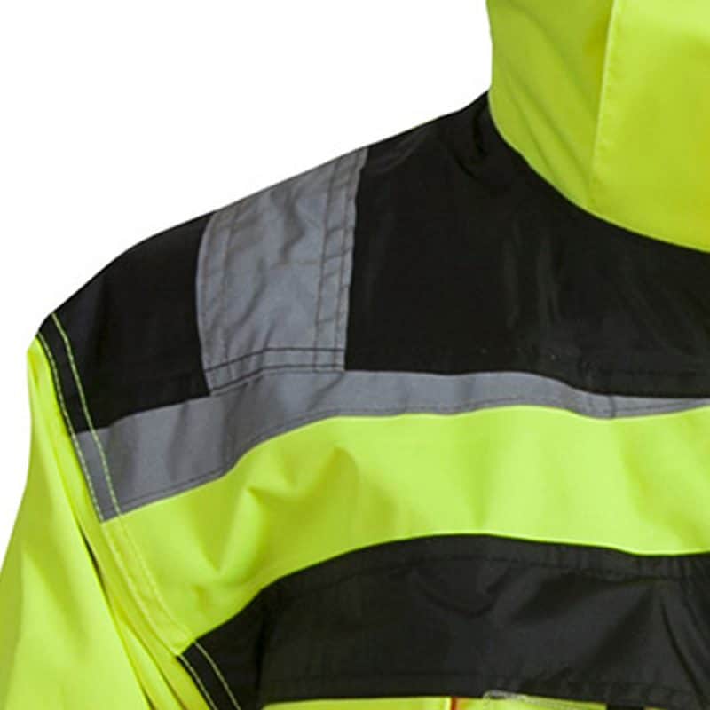 Elka 2 in 1 jacket header Raindrops Visible Xtreme double stitching