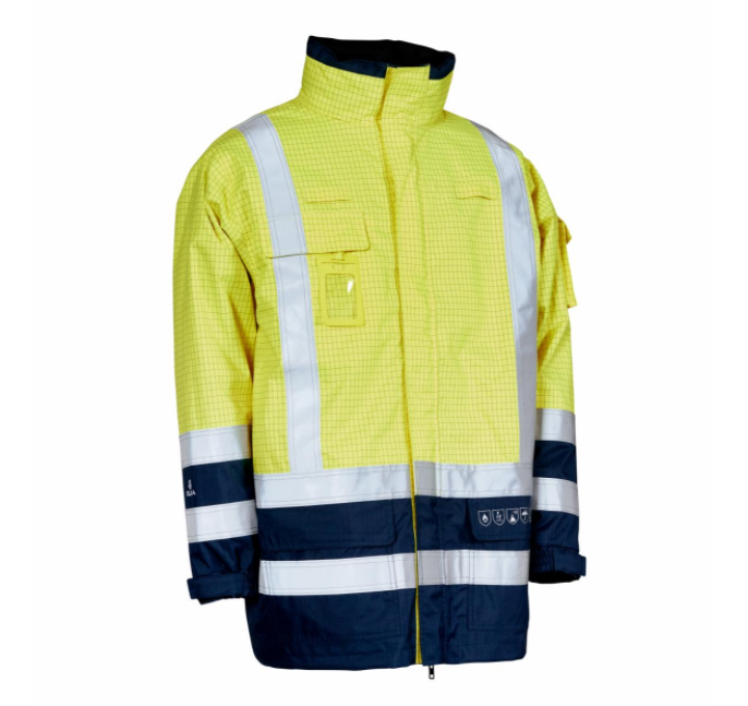 flame-retardant-hi-vis-jacket,Elka GEL 086150R