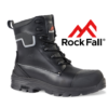 ankle boot, goretex, nubuck  rockfall shale side zip high leg safety boot force10 BRF RF15 e1617224862270