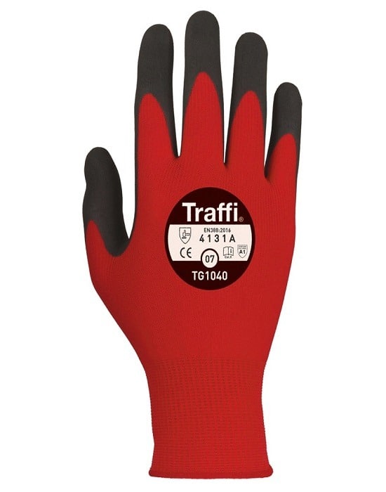 Traffi Classic Cut1 glove X-Dura PU coated