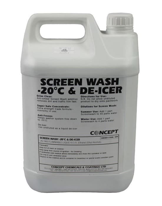 screenwash, 5 litre concept screen wash 1