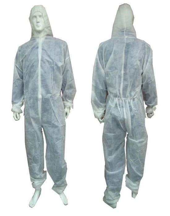 General purpose disposable coverall,disposable coverall supertouch 17401 02