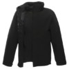 fleece, mens, zip. black  waterproof workwear kingsley 3 in 1 jacket black crg tra143 bk