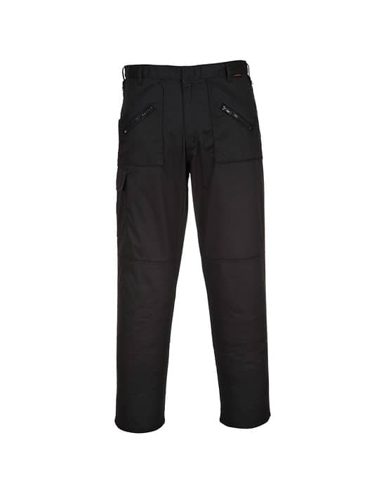 action trousers  workwear action trousers black cpw s887 bk