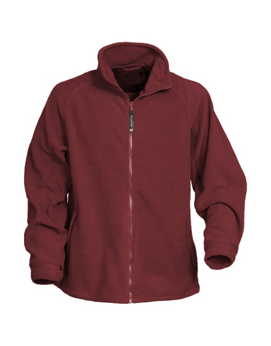 Full zip Fleece workwear classic fleece maroon cx fb002 mn
