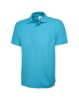 short sleeved polo shirt, Uneek, mens, classic workwear classic poloshirt sky cun 101 sk