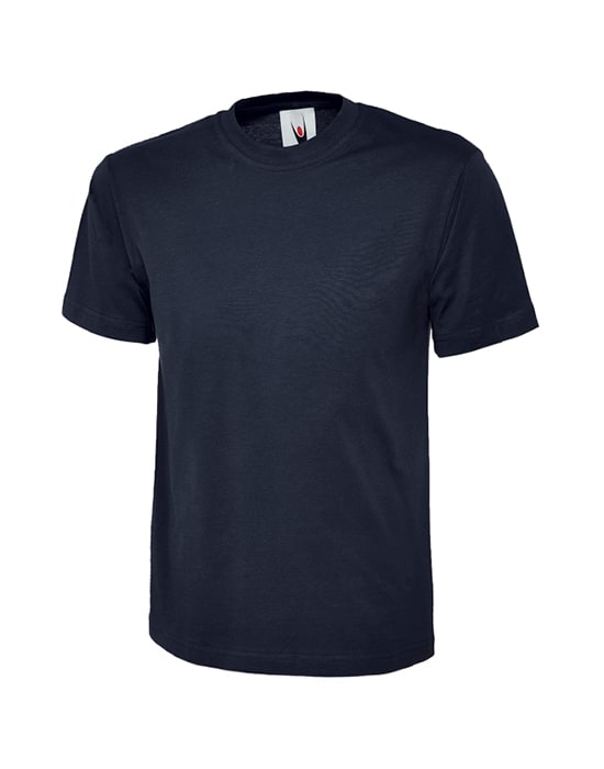 short sleeved T shirt, Uneek, classic, ladies  workwear classic t shirt navy cun 301 nv
