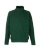 Sweatshirt, zip neck, classic  workwear classic zip neck sweatshirt bottle crl ss230 bt
