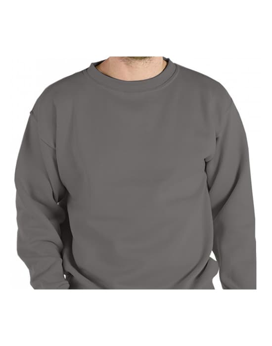 Sweatshirt, Ranks, mens  workwear deluxe heavy sweatshirt charcoal crk 20 ch