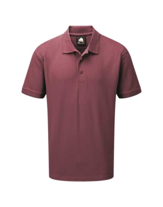 Heavyweight Polo Shirt,short sleeved polo shirt workwear deluxe heavyweight polo shirt maroon cx ps012 mn