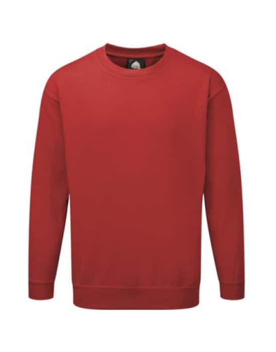 Men's Sweatshirt workwear deluxe sweatshirt red cx sw020 rd