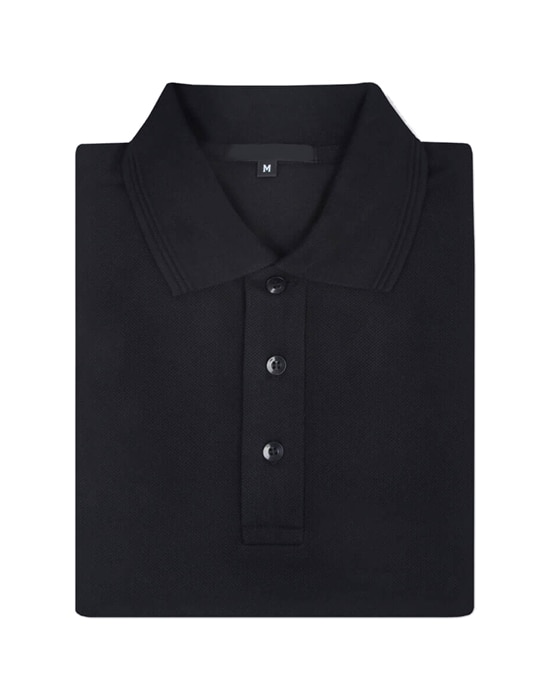 short sleeved polo shirt, Disley, mens  workwear disley polo shirt black cnm p11 bk 1