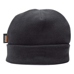 workwear fleece hat lined black cpw ha10 bk