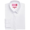 V neck jumper, mens, acrylic, pullover  workwear franca slim fit long sleeve blouse white cbr 2251 wt