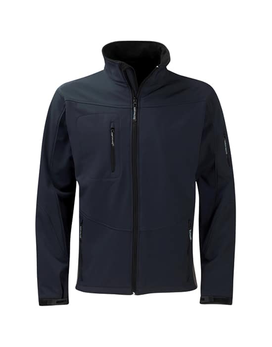softshell jacket, Orbit, mens, granite  workwear granite softshell jacket navy cob ss3g3 nv