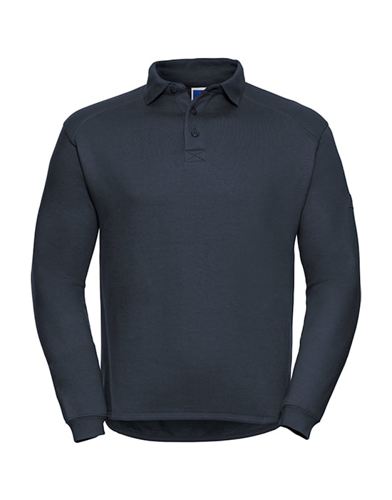 Sweatshirt, Ralawise, heavy duty, collar, mens  workwear heavy duty collar sweatshirt navy crl j012m nv