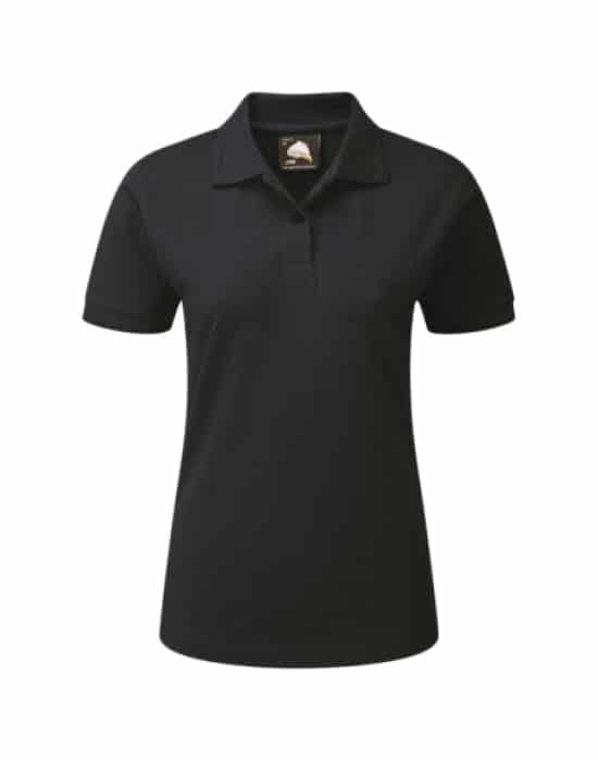short sleeved polo shirt, premium, ladies,  workwear ladies premium poloshirt navy cor 1160 nv