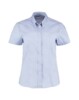 Ladies Short Sleeved Oxford Blouse,ladies blouse workwear ladies short sleeve oxford blouse pale blue cx sh012 pb