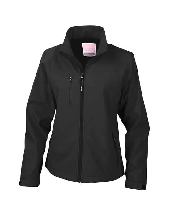 Softshell jacket, ladies workwear ladies softshell jacket black cx fb011 bk