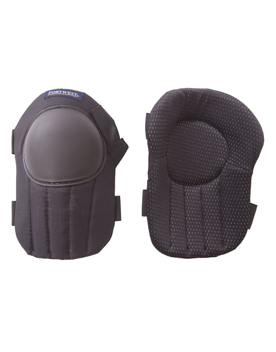 Kneepads, Portwest, lightweight workwear lightweight kneepad with straps black cpw kp20 bk 1