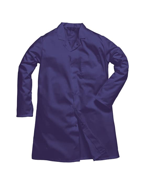 food trade coat, mens, white  workwear mens food trade coat navy cx ft001 nv