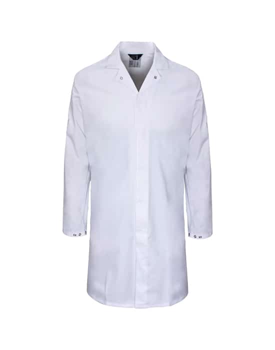 food trade coat, mens, white  workwear mens food trade coat white cx ft001 wt