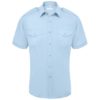 Men's Short Sleeved Classic Shirt,short sleeved shirt workwear mens short sleeve pilot shirt pale blue cx sh030 pb