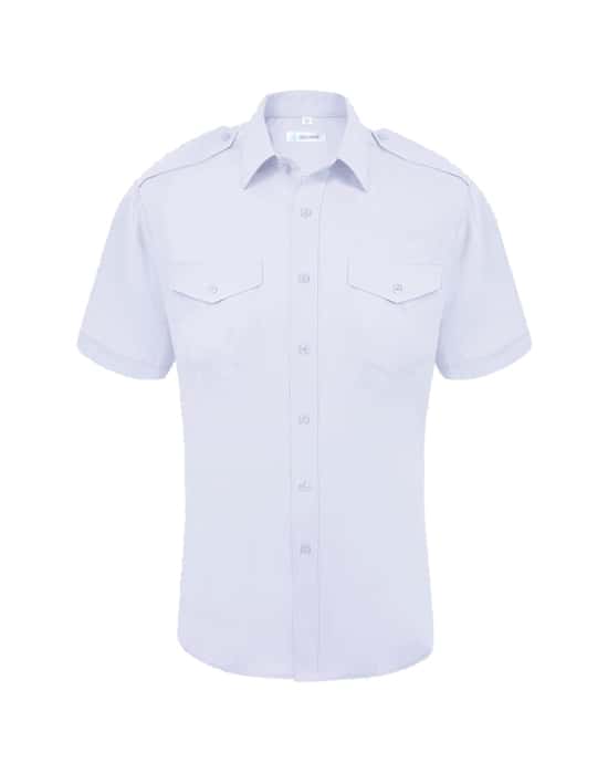 Men's Short Sleeved Pilot Shirt,Pilot shirt workwear mens short sleeve pilot shirt white cx sh030 wt