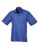 mens short sleeved shirt, colourway  workwear mens short sleeved colourway shirt royal cx sh031 rl