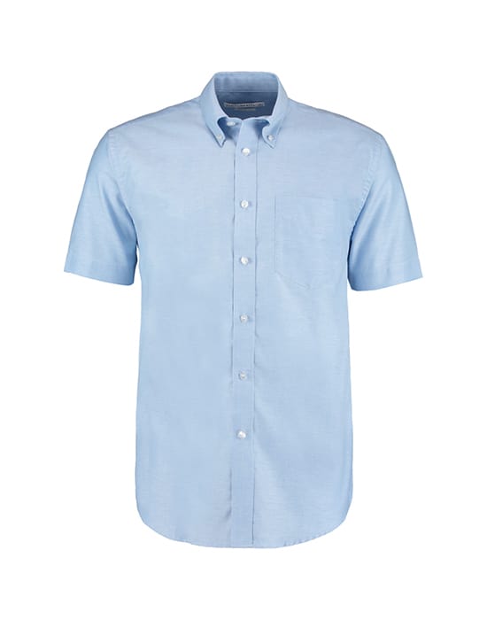 short sleeved shirt, Oxford, Ralawise, mens, blue  workwear mens short sleeved oxford shirt navy pale blue crl kk350 pb
