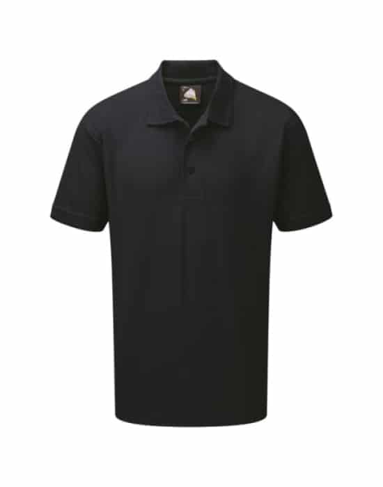 short sleeved polo shirt, moisture wicking, Oriole, mens, green  workwear oriole premium wicking poloshirt navy cor 1190 nv