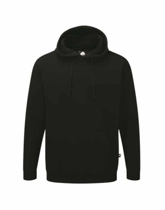 hooded sweatshirt, Owl  workwear owl hooded sweatshirt black cor 1280 bk