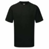 mens trousers, formal, polywool  workwear plover premium t shirt black cor 1000 bk