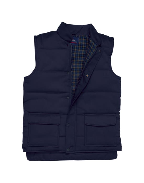 Quilted bodywarmer,Gilet workwear polycotton quilted bodywarmer navy cx fb015 nv