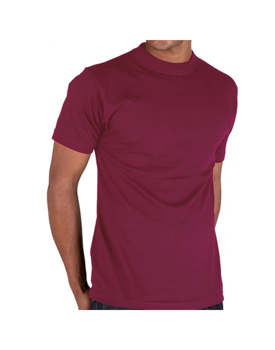 Cotton T-Shirt,round neck t-shirt workwear premium cotton t shirt burgundy cx ts003 bg