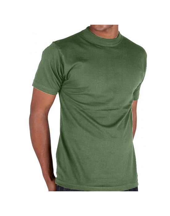 Cotton T-Shirt,round neck t-shirt workwear premium cotton t shirt olive cx ts003 ol