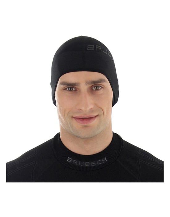 Base Layer Helmet Liner,BRUBECK® workwear thermal base layer under helmet hat black cbb hm10020 bk 1