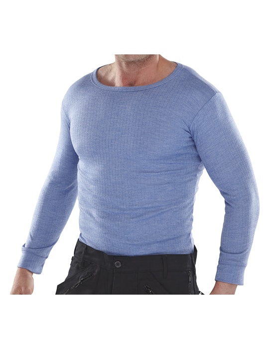 Thermal Base Layer Long Sleeved Top,mens base layer workwear thermal long sleeved top blue cx th008 bl