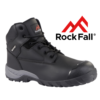 high leg safety boot, Footsure, zip safety boot,  rockfall flint composite eva nitrile activ step safety boot BRF RF440 e1617226067310