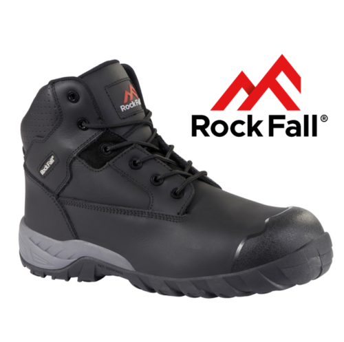 Flint Full Grain Leather Composite Boot,Rock Fall rockfall flint composite eva nitrile activ step safety boot BRF RF440 e1617226067310
