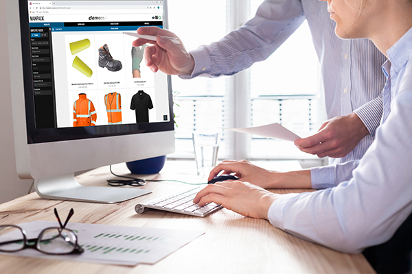 Clad serve,workwear and PPE customer portal Mac clad serve ordering