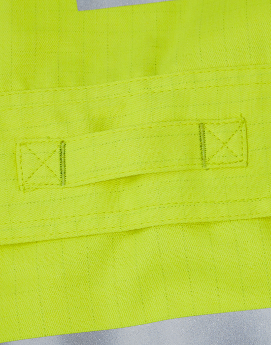 CS Arc Flash Coverall,high visibility coverall,hi vis coverall,yellow GTA ARCCOV coverall loop web