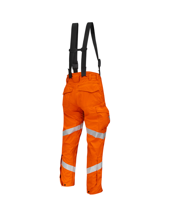Arc Flash Hi Vis Orange Waterproof Trouser,ProGARM® GPG 9622 rear web