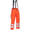 Arc Flash Hi Vis Orange Waterproof Trouser,ProGARM® GPG 9660 front web