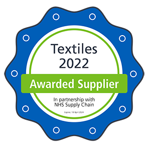 accredited uk distributor,quality assurance,accreditation AwardedSupplierLogo Textiles 01 NHS