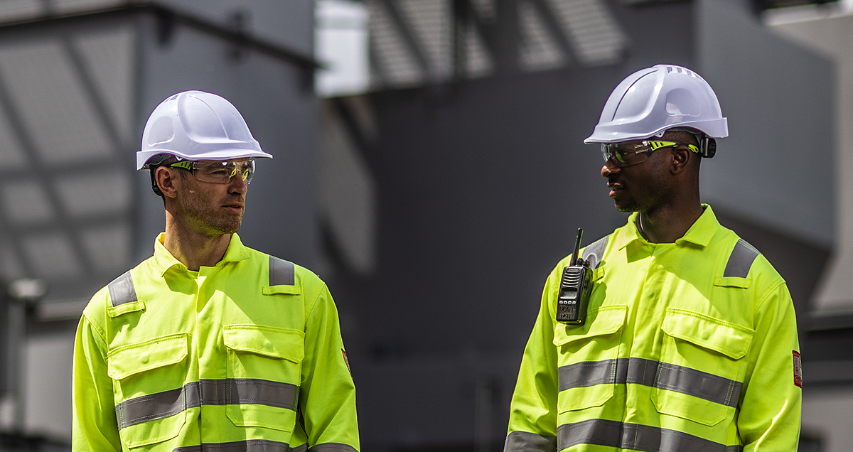 hard hat construction worker