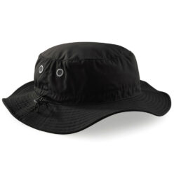 Black Cargo Bucket Hat